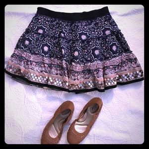 Flouncy Bohemian Skirt